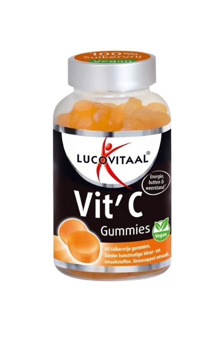 C Vitamini Portakal Aromalı Şekersiz Vegan Gummies