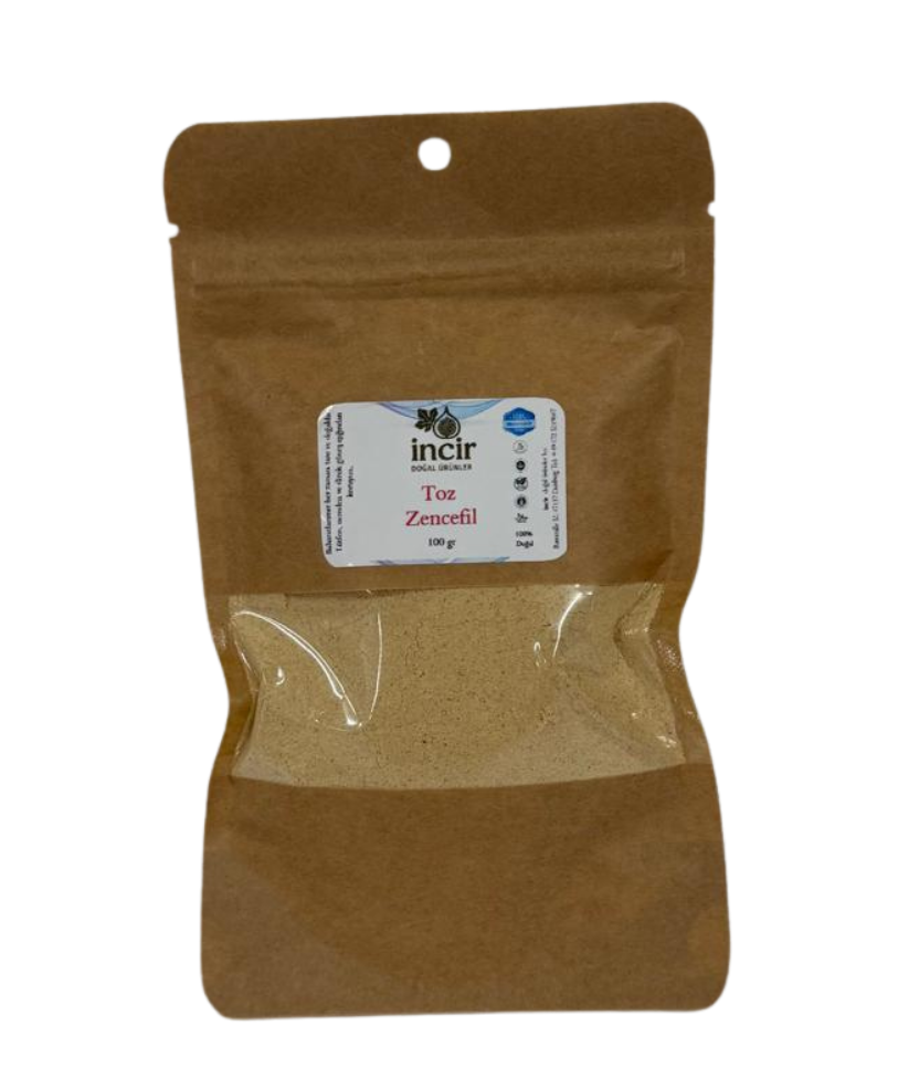 Toz Zencefil - 100gr | Öğütülmüş Zencefil | %100 Doğal | Ginger Powder
