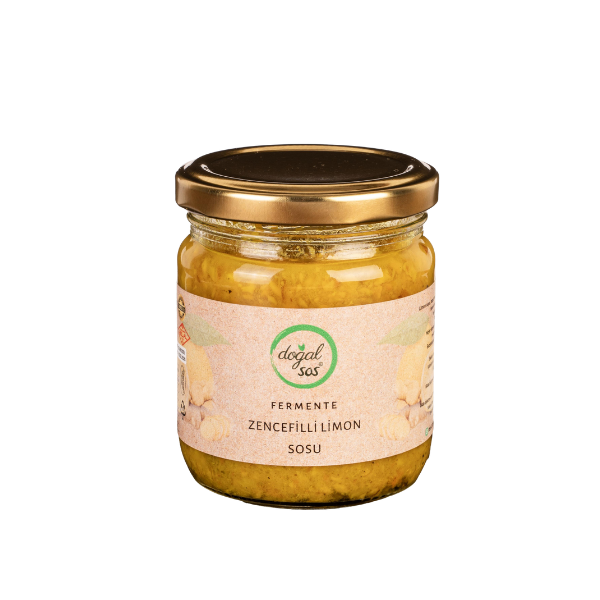 Fermente Zencefilli Limon Sosu